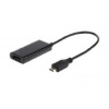 GEMBIRD A-MHL-003 kabel MHL HDTV 11-pin adapter micro USB/HDTV na HDMI např. k mobilu nebo tabletu