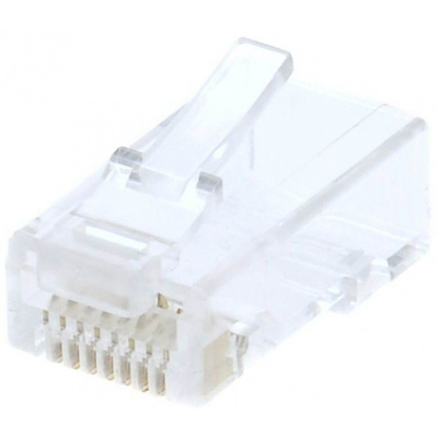 Konektor 100-pack,Datacom RJ45, CAT6, UTP, 8p8c, nestíněný, na drát (4130)