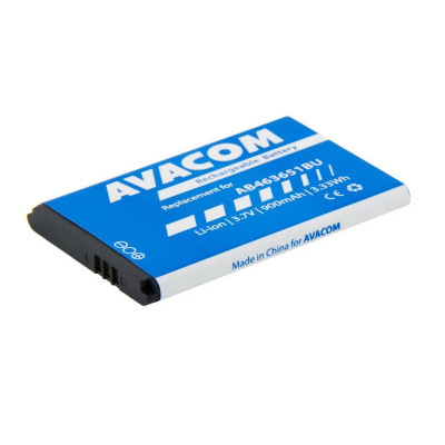 AVACOM GSSA-S5610-900 Li-Ion 3,7V 900mAh - neoriginální - Baterie do mobilu Samsung B3410 Corby plus Li-Ion 3,7V 900mAh (náhrada AB463651BU)