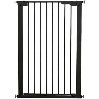 BabyDan vysoká zábrana Premier PET GATE, š. 73-80 cm černá