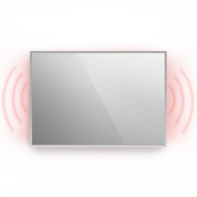 Klarstein La Palma 700, infračervený ohřívač 2 v 1, smart, 85 x 60 cm, 750 W, zrcadlová přední strana (HTR10-LaPalmaS750Sv)