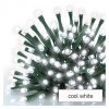 EMOS LED vánoční řetěz, 18 m, venkovní i vnitřní, studená bílá, časovač 1 ks, krabice