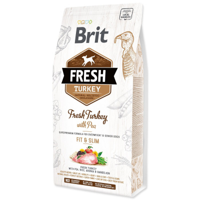 Krmivo Brit Fresh Turkey with Pea Light Fit & Slim 2,5kg-KS