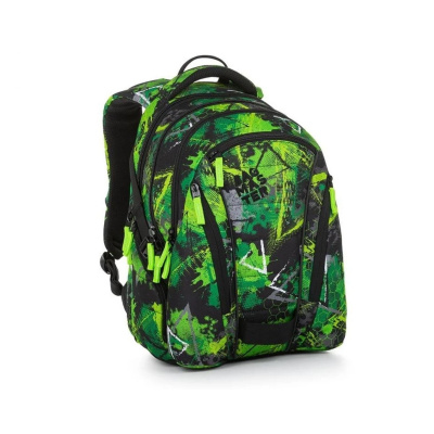 BAGMASTER BAG 23 A Greenblack Školní batoh