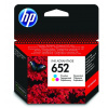 HP 652 3barevná ink kazeta, F6V24AE