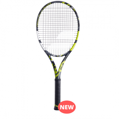 Tenisová raketa Babolat Pure Aero 2023 Grip: 2, Výplet: Babolat RPM HURRICANE (+390,- Kč), Napnutí výpletu: 25x24 Kg