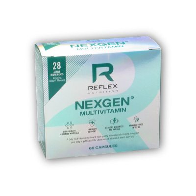 Reflex Nutrition Nexgen 60 kapslí AKCE + volitelný dárek