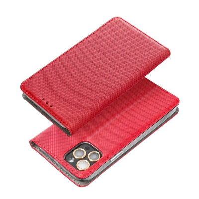 Pouzdro Smart Case Book pro Xiaomi Redmi Note 11 4G / Note 11s 4G Červené