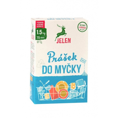 Jelen prášek do myčky 75 dávek 1,5 kg