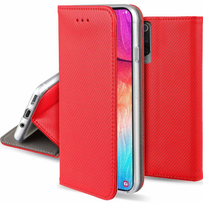 Nexeri Pouzdro flip Xiaomi Mi Note 10 Lite červené