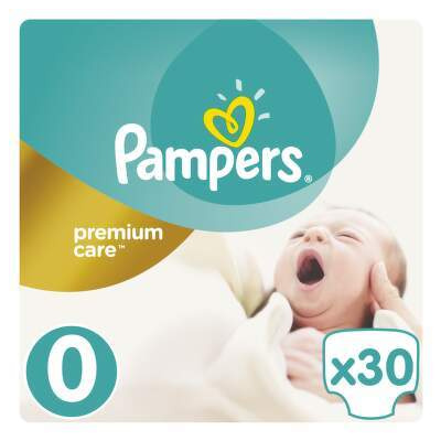 Pampers Premium Care Pack S0 Newborn 30ks