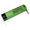 Baterie Panasonic NCR18650B Li-ion 3,7V 3400mAh - vývody do U