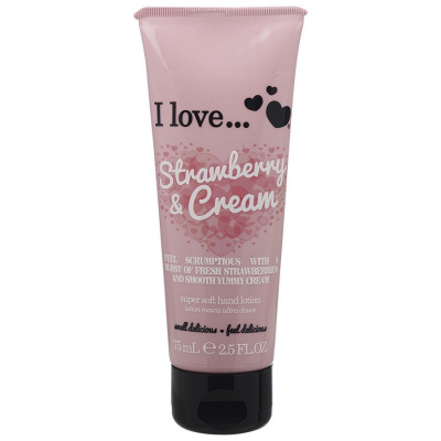 I Love Krém na Ruce 75 ml, ILOVE I Love Strawberries & Cream