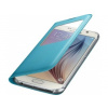 Originální pouzdro S-View s okénkem EF-CG920B pro Samsung Galaxy S6 (SM-G920F) BLAU modré