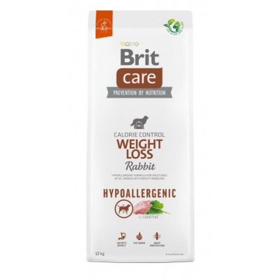 Brit Care Dog Hypoallergenic Weight Loss - rabbit and rice, 12kg