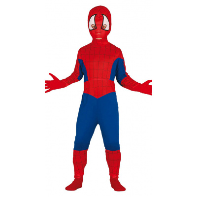 Guirca Fiestas Španělsko Pavoučí muž - kostým Spiderman varianta: 5 až 6 let