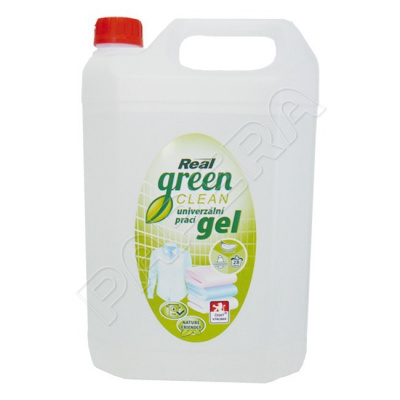 Real green clean prací gel Objem: 5