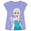 DÍVČÍ TRIČKO DISNEY FROZEN ELSA fialové (Dívčí tričko s krátkým rukávem s oblíbeným motivem princezny Elsy Ledové království.)
