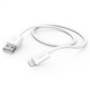 Hama MFi USB kabel pro Apple, USB-A Lightning 1 m, bilý