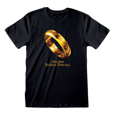 Heroes Inc The Lord of the Rings Tričko One Ring To Rule Them All Velikost S
