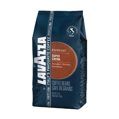 Káva Lavazza Super Crema, zrnková, 1 kg