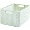 CURVER úložný box RATTAN Style2 M 38,6 x 17,2 x 28,7 cm krémový 03615-885