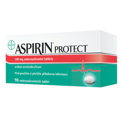 Aspirin protect 100 por.tbl.ent. 98 x 100 mg