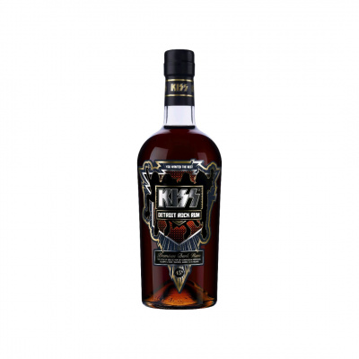 Kiss Detroit Rock rum 0,7L 45% (holá láhev)