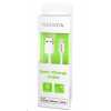 ADATA Sync & Charge Lightning kabel - USB A 2.0, 100cm, plastový, bílý AMFIPL-1M-CWH