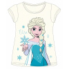 DÍVČÍ TRIČKO DISNEY FROZEN ELSA krémové (Dívčí tričko s krátkým rukávem s oblíbeným motivem princezny Elsy Ledové království.)