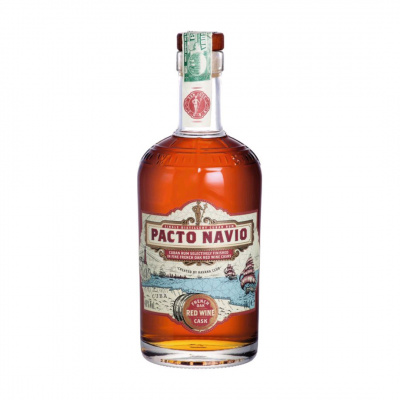 Pacto Navio Red Wine Cask 0,7L 40% (holá láhev)