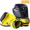 Kwon Shark dětské boxerské rukavice černo-žluté Velikost: 4