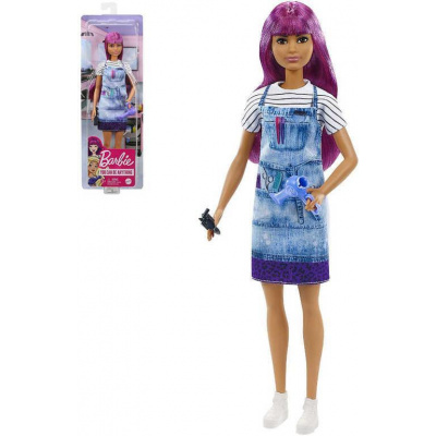 Mattel BRB Kadeřnice herní set panenka Barbie s doplňky