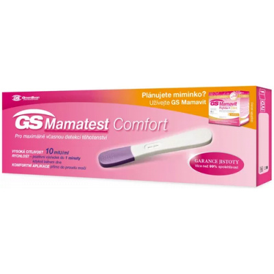 GS Mamatest Comfort 10 Těhotenský test 1 ks