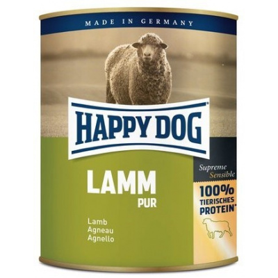 Happy Dog Lamm Pur Jehněčí konzerva, Hmotnost 400g