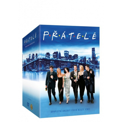 Přátelé 1-10. série: 39DVD