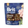 Granule pro psy Brit Premium by Nature Junior M 1 kg