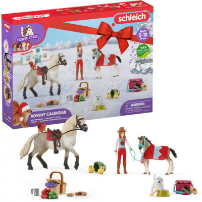 SCHLEICH Adventní kalendář Horse Club 24 okének s překvapením