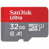 Paměťová karta SanDisk Micro SDHC Ultra Android 32GB UHS-I U1 (120R/20W) + adaptér (SDSQUA4-032G-GN6MA)