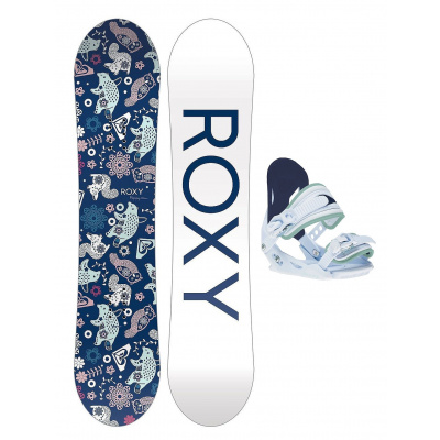 snowboard Roxy Poppy Set - Assorted 118 cm