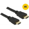 Delock kabel High Speed HDMI s Ethernet – HDMI A samec > HDMI A samec 4K 0.5 m 84751