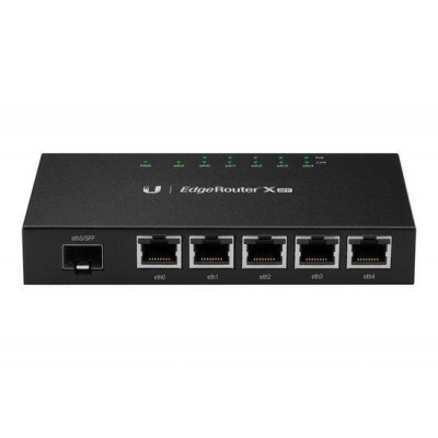 Ubiquiti EdgeRouter X SFP - 5x Gbit RJ45 port, 1x SFP port, 5x PoE Out