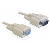 309990 - DeLock Delock Cable RS-232 serial Sub-D9 samec / samice 2 m - 84064