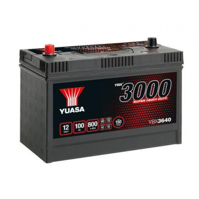 YUASA Startovací baterie Super Heavy Duty Battery YUS YBX3640