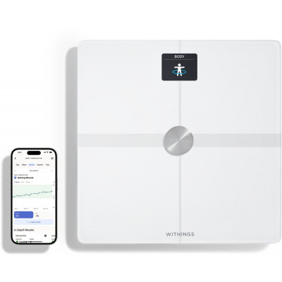 Osobní váha Withings Body Smart Advanced Body Composition Wi-Fi Scale - White (WBS13-WHITE-ALL-INTER)