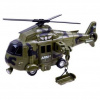 Vojenská helikoptéra se zvukovými a světelnými efekty