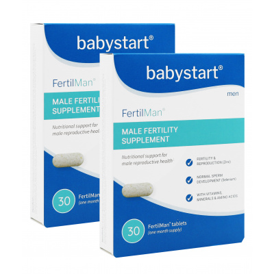Babystart FertilMan vitamíny pro muže s L-taurinem tbl. 30 2 balení: 2x 30 tablet