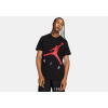 Nike Air Jordan Jumpman Air Hbr Crew Tee Black Gym Red