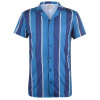 SoulCal Print Shirt Mens Nvy/Teal Stripe, Velikost: XS