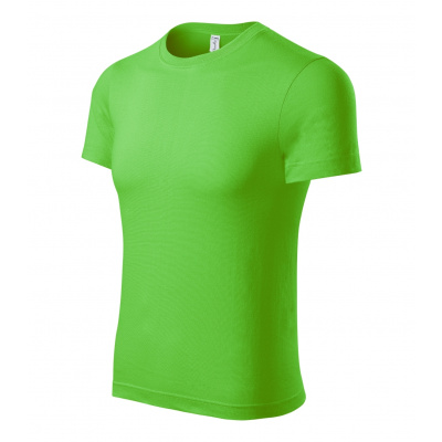 Levné tričko Parade unisex nižší gramáže s odtrhávací etiketou P71 MALFINI apple green L + Prodloužená možnost vrácení zboží do 30 dnů
